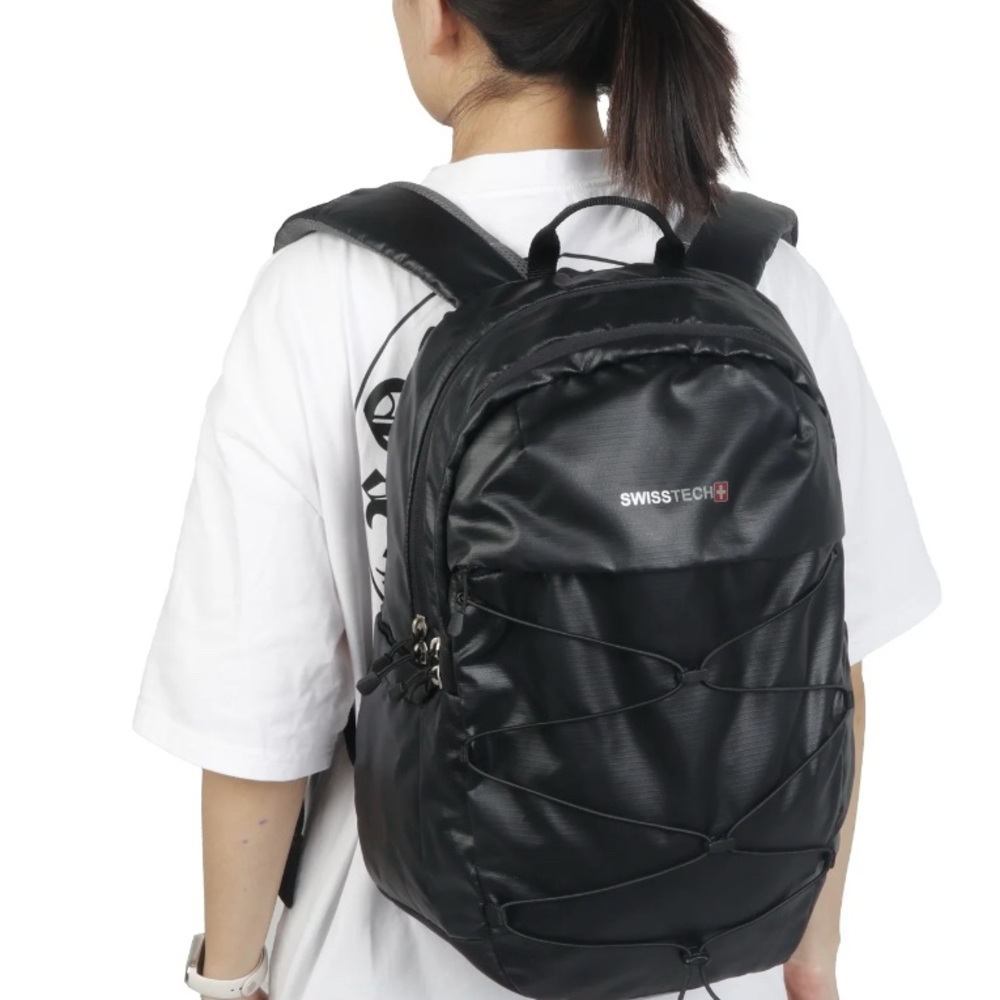 SwissTech Black Backpack - Picture 3 of 7